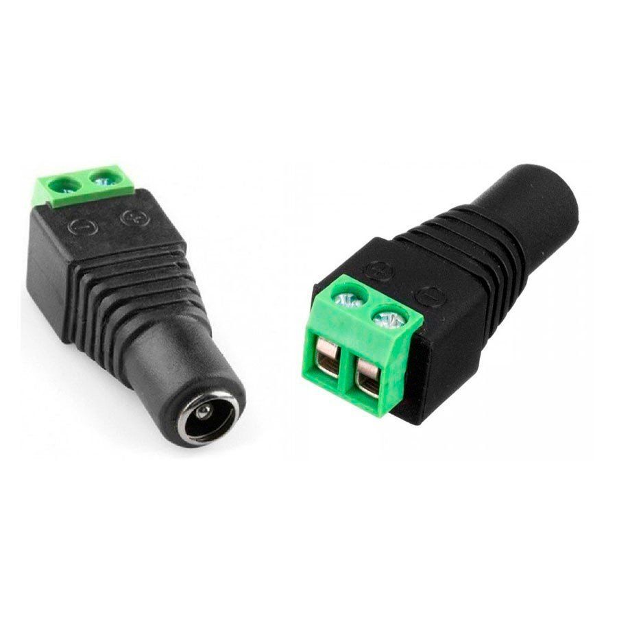 Conector Plug P4 Borne Camera Cftv
